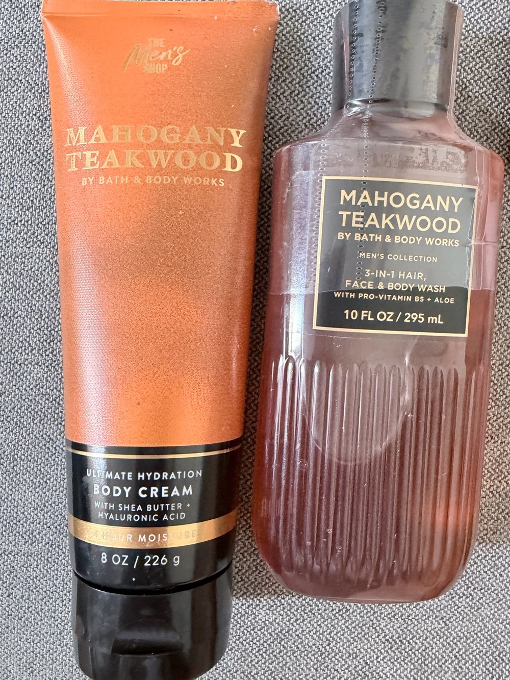 Mahogany Teakwood Men’s 3-in1-Hair,Face & Body Wash/Body Cream